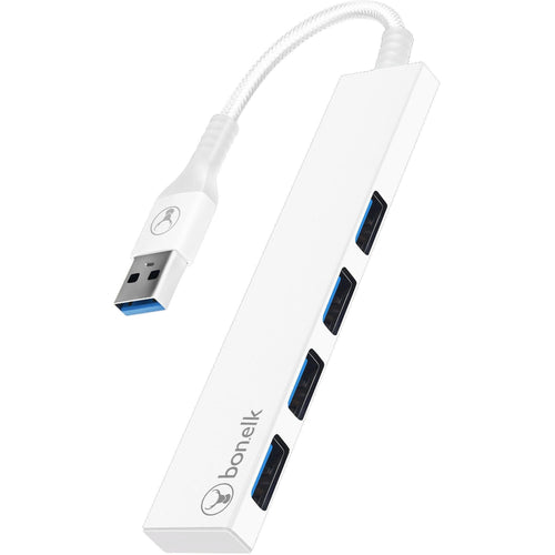 Bonelk Long-Life USB-A to 4 Port USB 3.0 Slim Hub