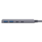 Bonelk Long-Life USB-C 4-in-1 Multiport Slim Hub (Space Grey)