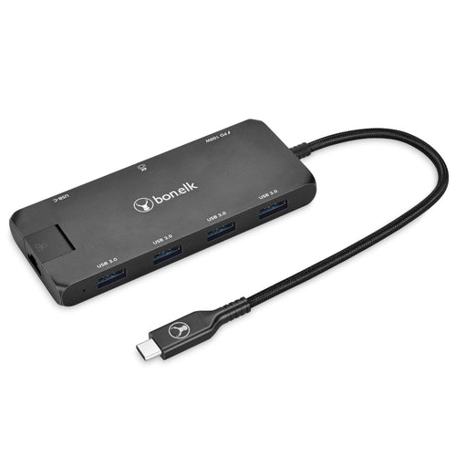 Bonelk Long-Life USB-C to 8-in-1 Multiport Hub