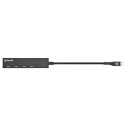 Bonelk Long-Life USB-C to 4 Port USB-C 3.0 Slim Hub (Black)