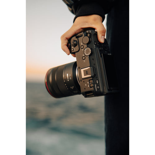 Canon EOS R6 V Body with Rode Wireless GO (Gen 3) Compact Microphone System