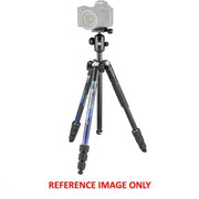Manfrotto Element MII Blue Aluminium 4 Section Tripod - Ex Demo