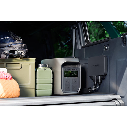 EcoFlow Delta 3 Max Plus Power Station with Maximum 3000W AC Output & Built in 2048Wh (170Ah@12V) Battery Capacity