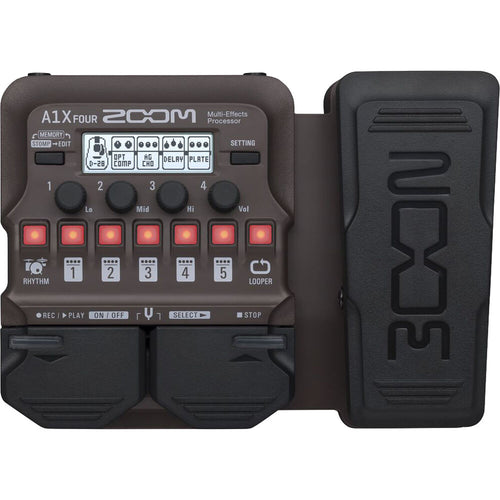 Zoom A1 Four Acoustic Multi-Effects Processor Pedal