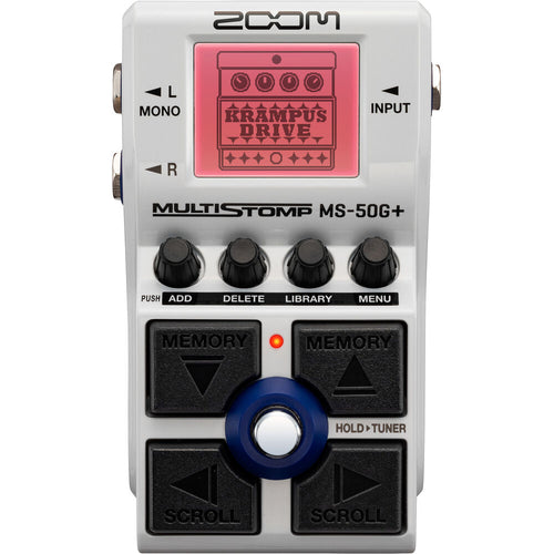 Zoom MS-50G+ MultiStomp Multi-FX Guitar Pedal