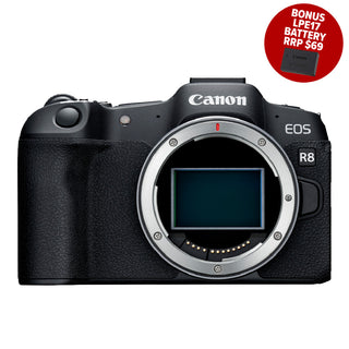Canon EOS R8 Mirrorless Digital Camera - Body Only