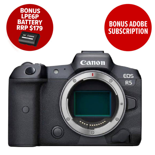 Canon EOS R5 Mirrorless Digital Camera (Body Only)
