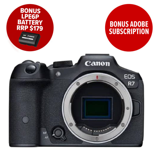 Canon EOS R7 APS-C Mirrorless Digital Camera - Body Only