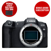 Canon EOS R8 Mirrorless Digital Camera - Body Only