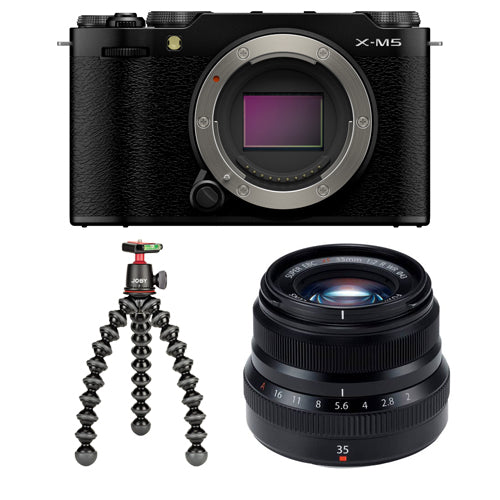 Fujifilm X-M5 with XF 35mm f/2 R WR Lens