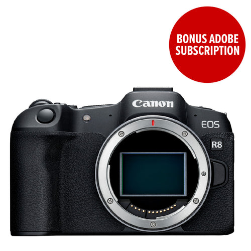 Canon EOS R8 Mirrorless Digital Camera - Body Only