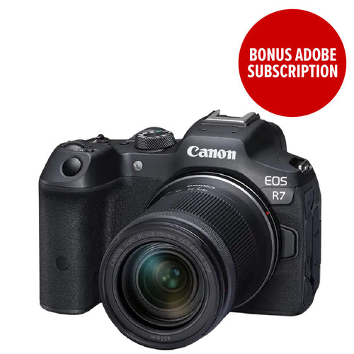 Canon EOS R7 APS-C Mirrorless Digital Camera with RF-S 18-150mm f/3.5-6.3 IS STM Lens