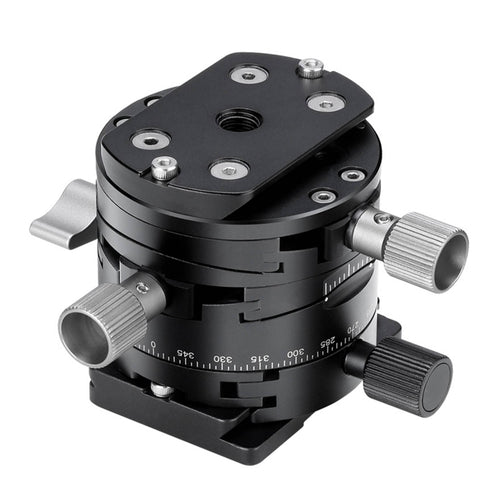Leofoto G2 3D Geared Head with NP-60 Plate