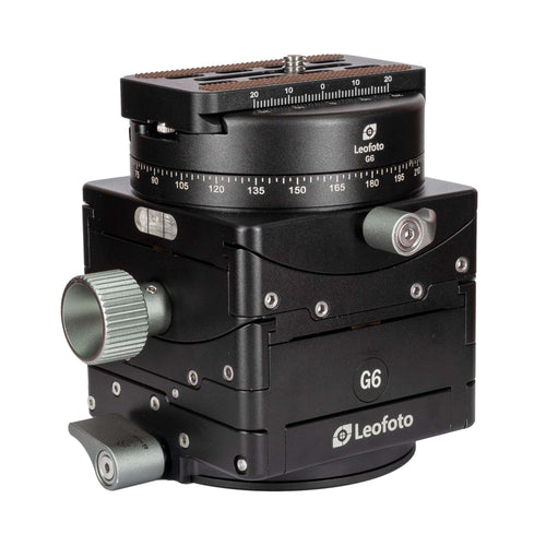 Leofoto G6 Geared Head with QP-70N QR Plate