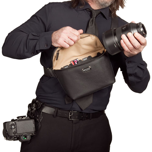 Spider Camera Holster SpiderPro Leather Sling Pouch (5L)