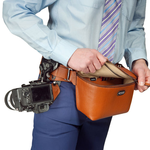 Spider Camera Holster SpiderPro Leather Sling Pouch (5L)