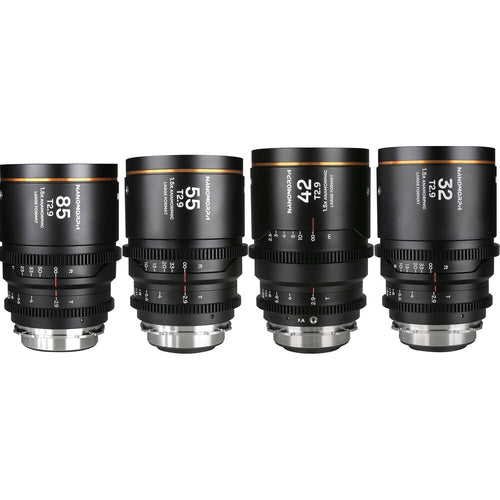 Laowa Nanomorph LF Prime 4-Lens Bundle (32mm, 42mm, 55mm, 85mm) - (Cine) Arri PL (Default) + EF