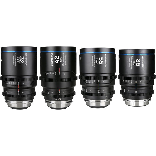 Laowa Nanomorph LF Prime 4-Lens Bundle (32mm, 42mm, 55mm, 85mm) - (Cine) Arri PL (Default) + EF