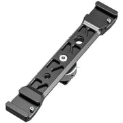 Leofoto AM-8-3 Dual Cold Shoe Adapter with Hot Shoe Mount