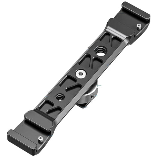 Leofoto AM-8-3 Dual Cold Shoe Adapter with Hot Shoe Mount
