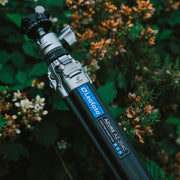 Leofoto AZ-204C Carbon Fibre Travel Tripod + LH-25R Ball Head - Silver/Carbon