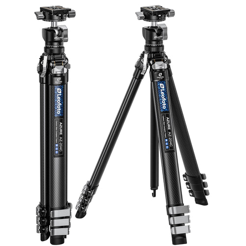 Leofoto AZ-204C Carbon Fibre Travel Tripod + LH-25R Ball Head