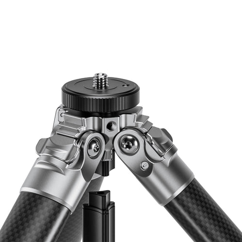 Leofoto AZ-235C Carbon Fibre Travel Tripod + LH-30R Ball Head - Silver/Carbon
