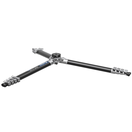 Leofoto AZ-235C Carbon Fibre Travel Tripod + LH-30R Ball Head - Silver/Carbon