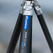 Leofoto AZ-235C Carbon Fibre Travel Tripod + LH-30R Ball Head - Silver/Carbon