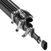 Leofoto AZ-235C Carbon Fibre Travel Tripod + LH-30R Ball Head - Silver/Carbon