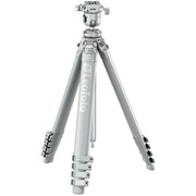 Leofoto AZ-235C Carbon Fibre Travel Tripod + MBH-30 Inverted Ball Head - Silver