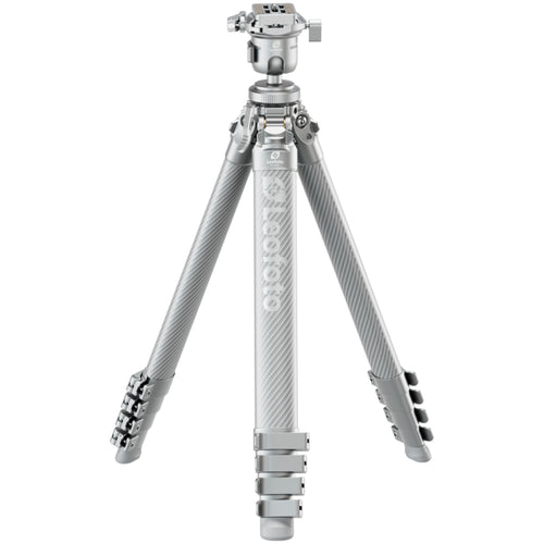 Leofoto AZ-235C Carbon Fibre Travel Tripod + MBH-30 Inverted Ball Head - Silver