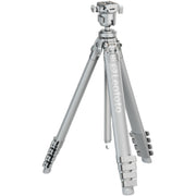 Leofoto AZ-235C Carbon Fibre Travel Tripod + MBH-30 Inverted Ball Head - Silver