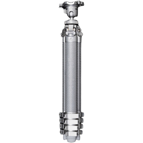 Leofoto AZ-235C Carbon Fibre Travel Tripod + MBH-30 Inverted Ball Head - Silver