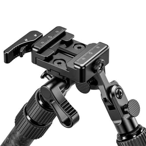 Leofoto BIP-B1 (Forged Pattern) Low to Mid-Height Multi-Functional Bipod