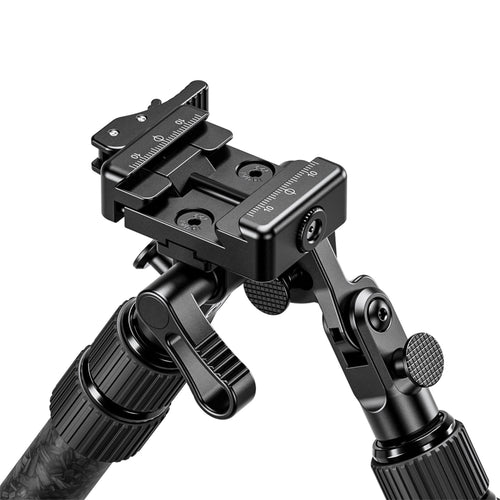 Leofoto BIP-B1 (Forged Pattern) Low to Mid-Height Multi-Functional Bipod
