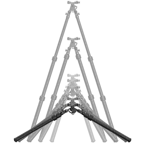 Leofoto BIP-B1 (Forged Pattern) Low to Mid-Height Multi-Functional Bipod
