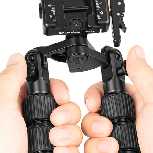 Leofoto BIP-B1 (Forged Pattern) Low to Mid-Height Multi-Functional Bipod