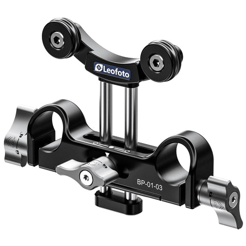 Leofoto BP-01 KIT Universal Base Plate with Carbon Fibre Rods