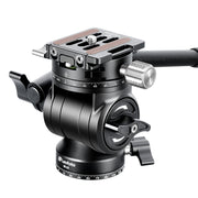 Leofoto BV-1R 48mm Base Fluid Video Head with Panning Clamp and Arca NP-50 Plate