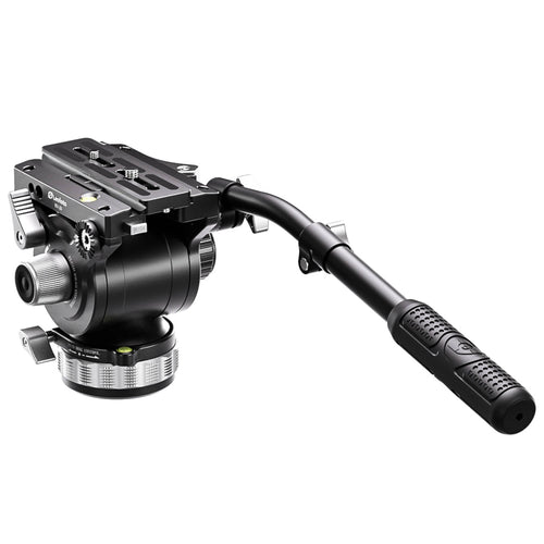 Leofoto BV-20 75mm Base Video Fluid Head with Arca PU-130D Plate