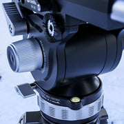 Leofoto BV-20 75mm Base Video Fluid Head with Arca PU-130D Plate