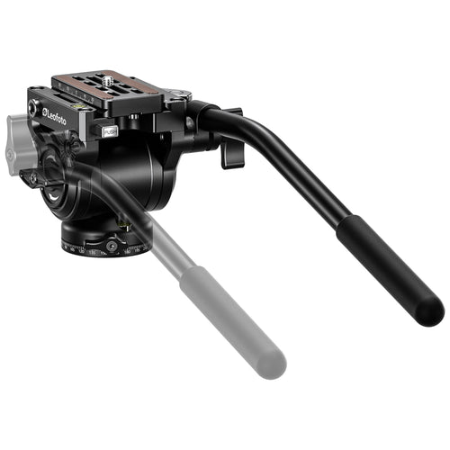 Leofoto BV-5L 50mm Base Fluid Video Head with Arca QP-70N Plate
