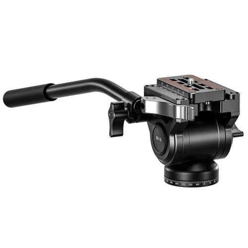 Leofoto BV-5L 50mm Base Fluid Video Head with Arca QP-70N Plate