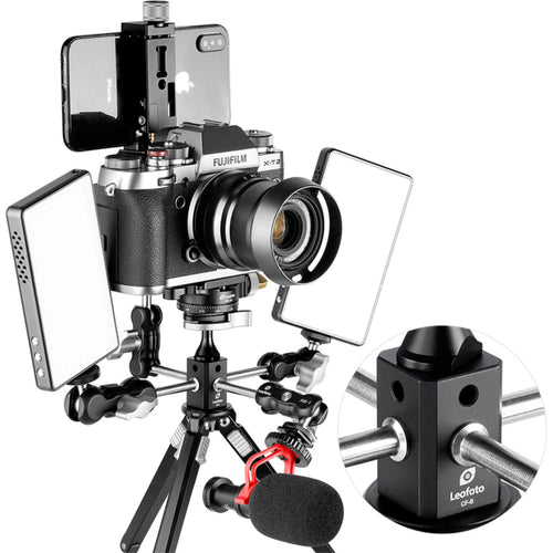 Leofoto CF-8 Accessory Mounting Adapter with 5 x 1/4