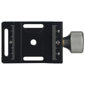 Leofoto DC-38Q Screw-Knob Clamp with BPL-50N QR Plate