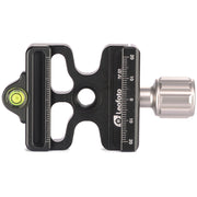 Leofoto DC-50 50mm Arca/Manfrotto Clamp with BPL-50N Plate