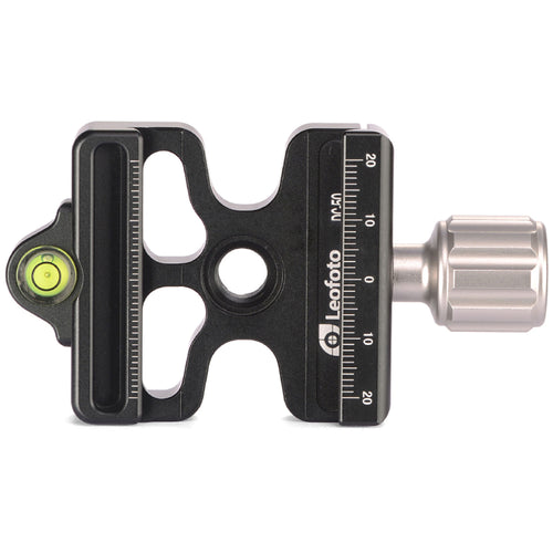Leofoto DC-50 50mm Arca/Manfrotto Clamp with BPL-50N Plate