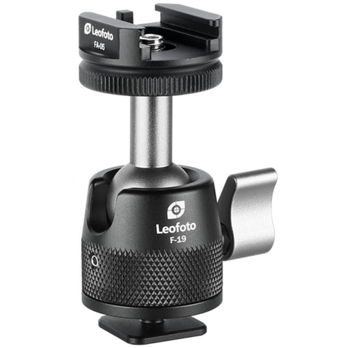 Leofoto F-19 19mm Cold Shoe or 1/4