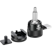 Leofoto F-19 19mm Cold Shoe or 1/4